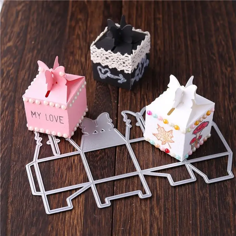 Tap Die Set - Kokorosa Geschenkbox Metall-Stanzformen, Scrapbooking für die