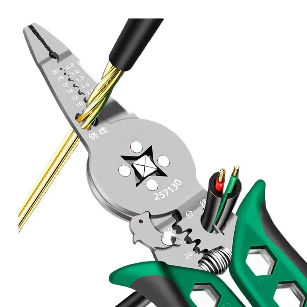 Hand Tools And Workshop Equipment - Crimpzange, robuste Abisolierzange und Crimpzange, ergonomische