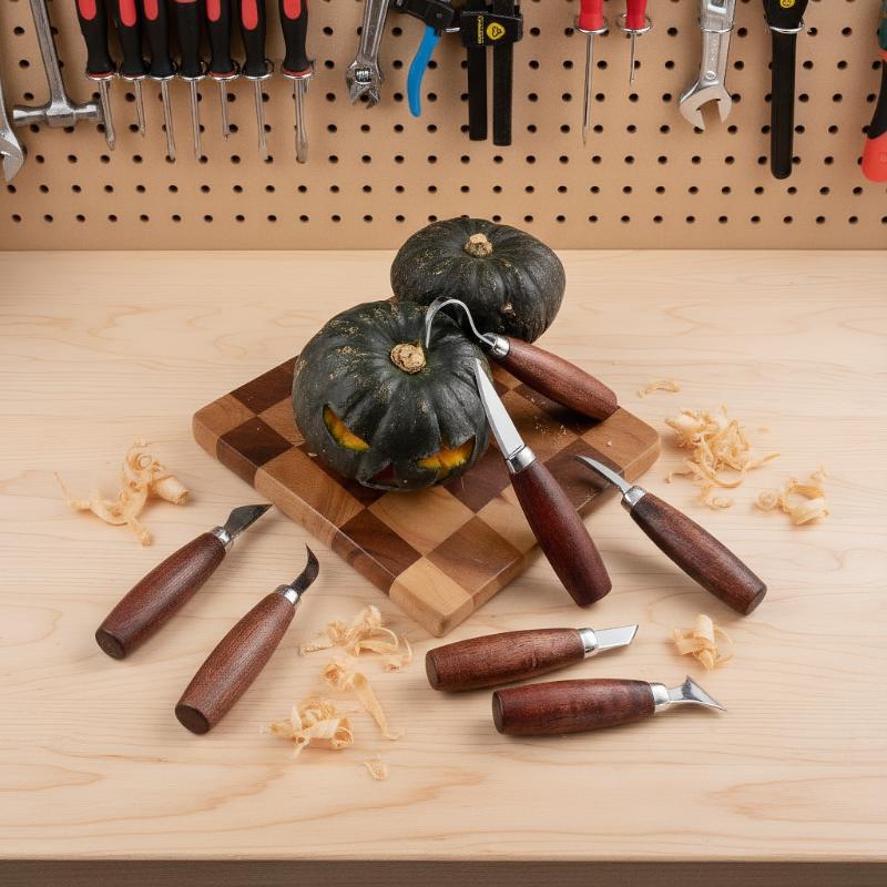 Chisel Set Wood - (Sommer6) 5-teiliges Werkzeugset für Holzschnitzerei, Holzbearbeitungsmeißel,