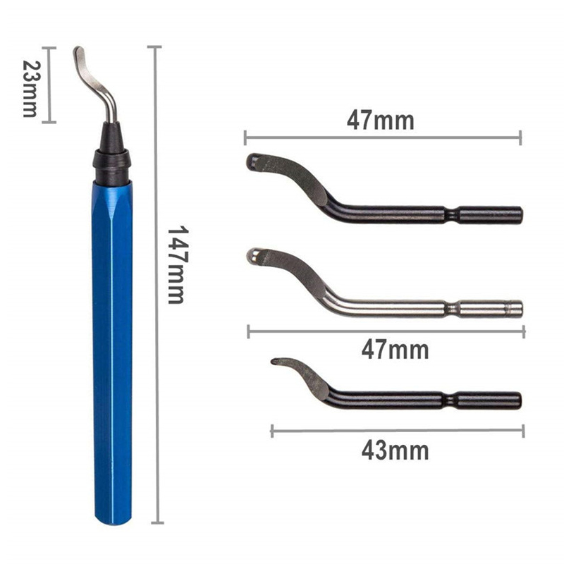 Hand Tools And Workshop Equipment - Nützliches Zubehör, Gratentfernungsklingen, Entgratungsgeräte für Stahl,
