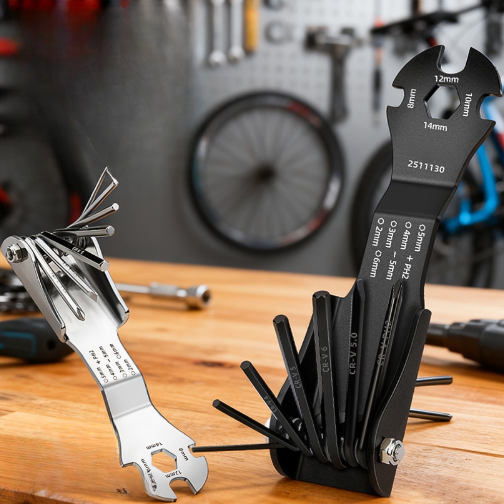 Hand Tools And Workshop Equipment - 1pc Multi-funktionale Klapp Sechskantschlüssel Hohe Drehmoment