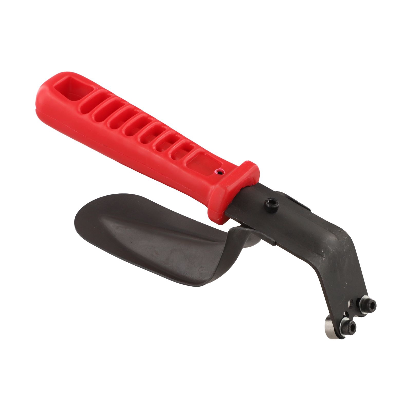 Hand Tools And Workshop Equipment - 2-teiliges rotes Doppelkanten-Entgratungswerkzeug mit M2-Stahlklinge für