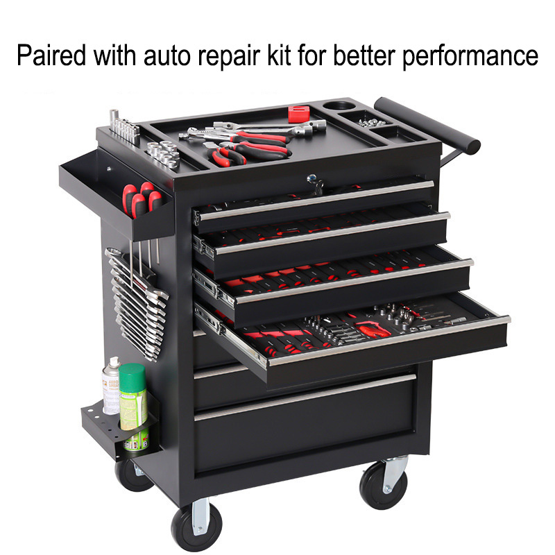 Workshop Tools Car - 5-Schubladen-Werkzeugwagen für die Werkstatt – Multifunktionaler