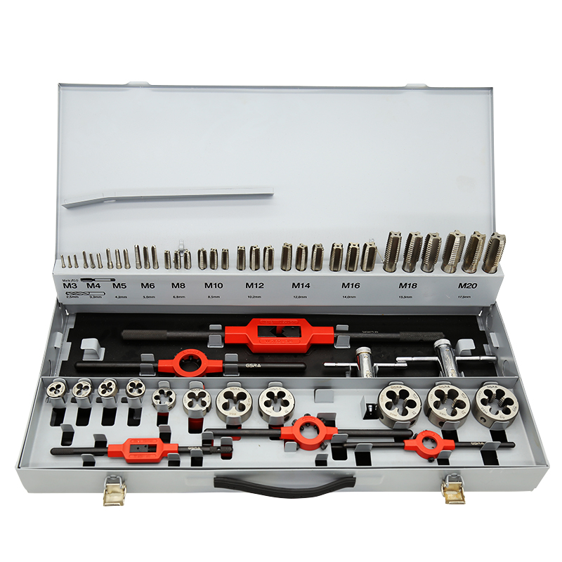 Tap Die Set - Profession 56-teiliges HSS 4341 M2-Gewindebohrer- und
