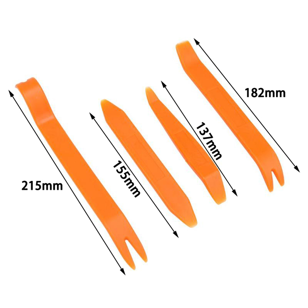 Hand Tools And Workshop Equipment - Werkzeuge & Werkstattausrüstung Demontagewerkzeug-Set 4-teilig Orange