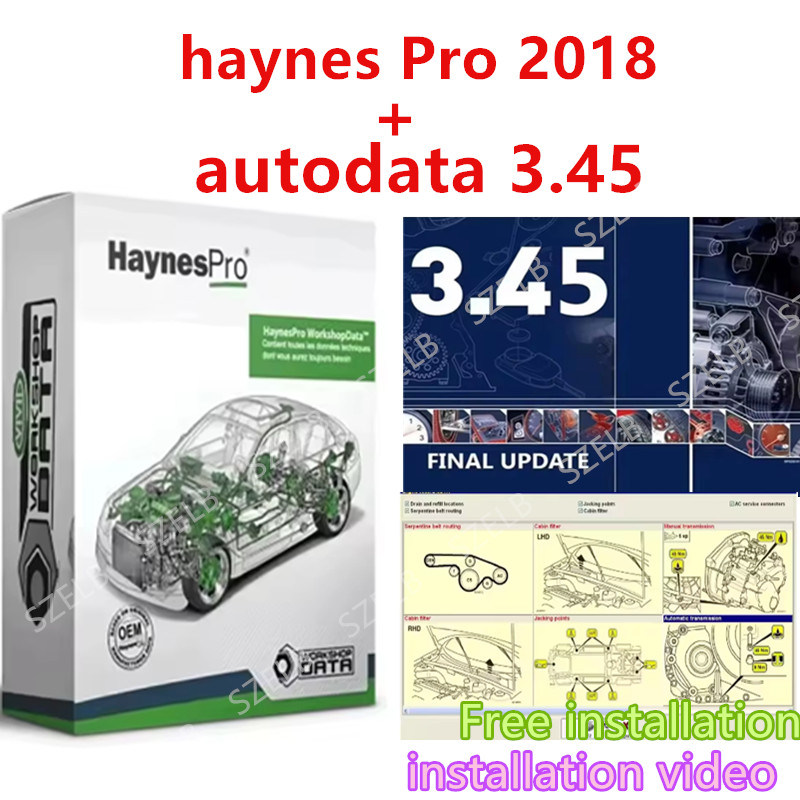 Workshop Tools Car - Haynes Pro (Vivid2018) und Autodata3.45 Atris-Technik
