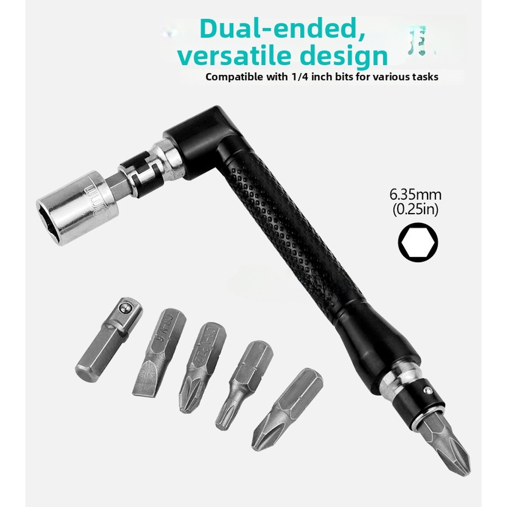 Hand Tools And Workshop Equipment - 21-teiliges L-förmiges Schraubendreher-Set mit 9 Steckschlüsseln