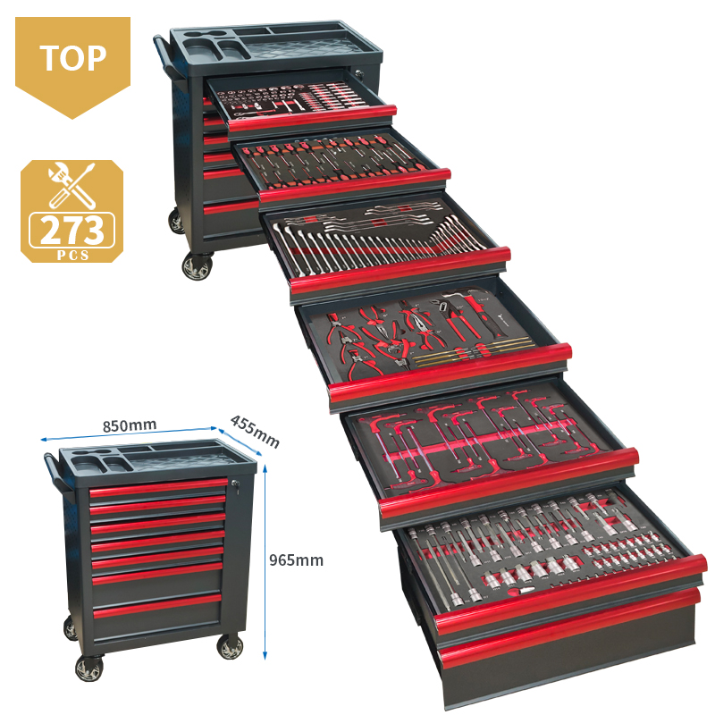 7-Schubladen-Werkzeugwagen mit – Workshop Tools Car Bewertung und Preis