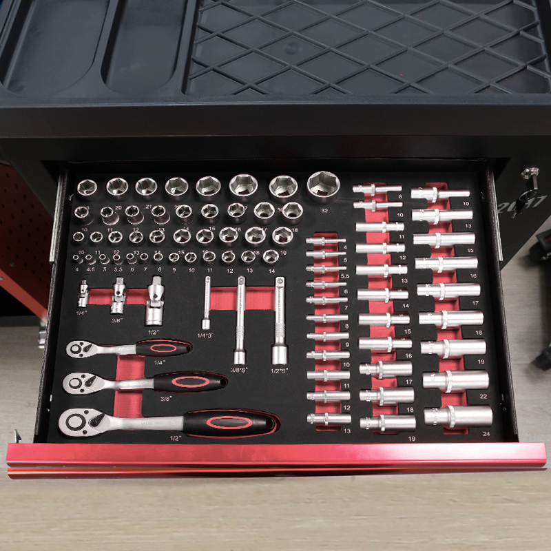 7-Schubladen-Werkzeugwagen mit – Workshop Tools Car Bewertung und Preis