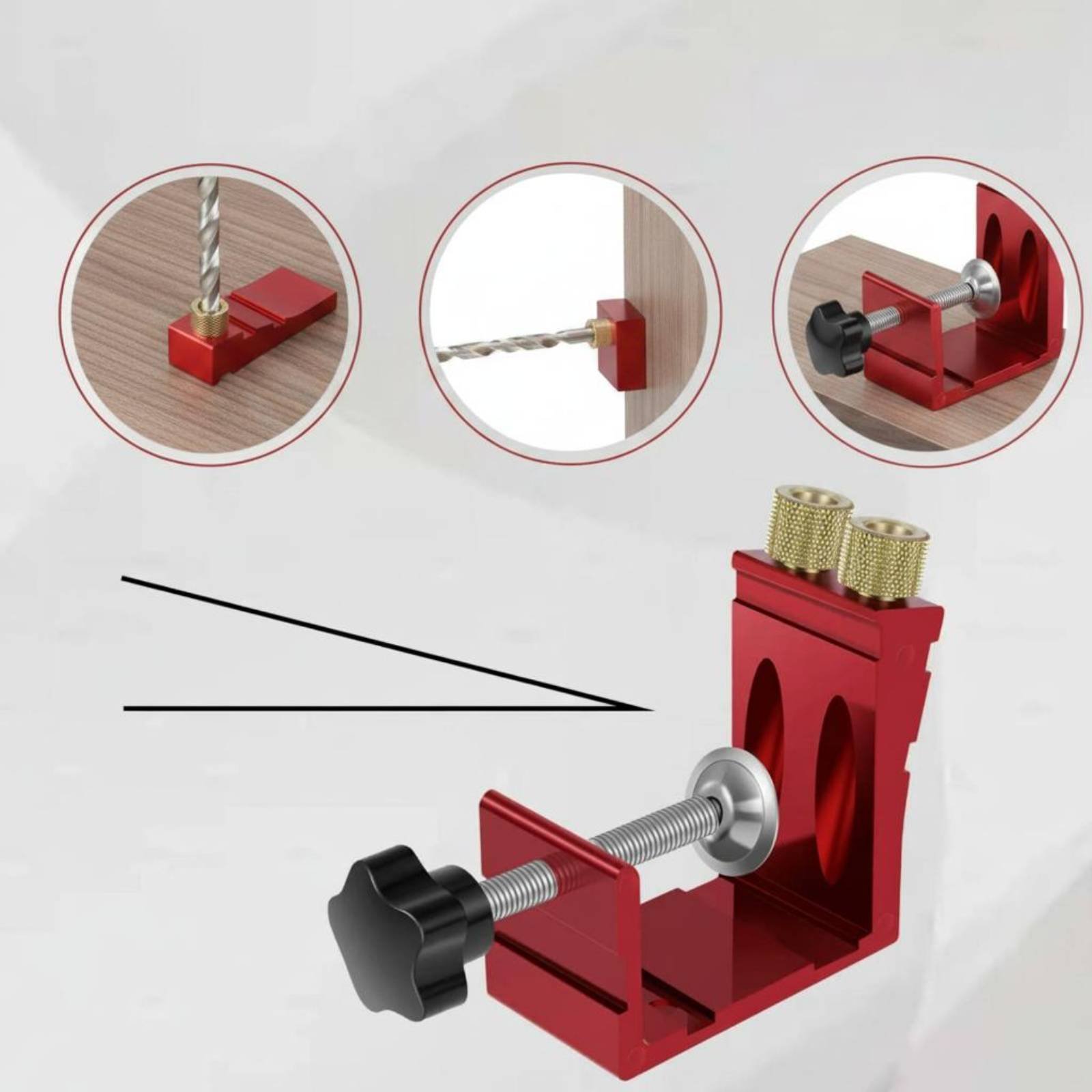 15-Grad-Winkelbohrlehre, verst – Workshop Joinery Tools Bewertung und Preis