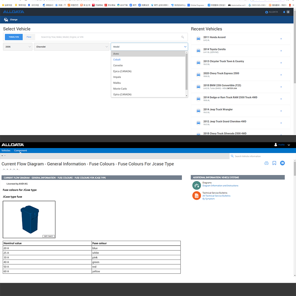2026 Alldata US Vollversion On – Workshop Tools Car Bewertung und Preis