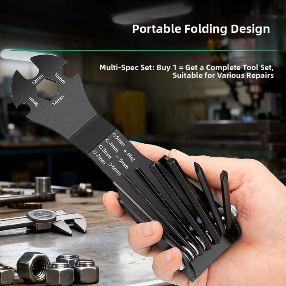 1pc Multi-funktionale Klapp Se – Hand Tools And Workshop Equipment Bewertung und Preis