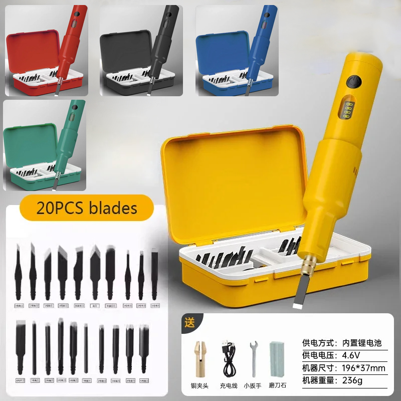 20PCS Klinge Elektrische Gravu – Chisel Set Wood Bewertung und Preis