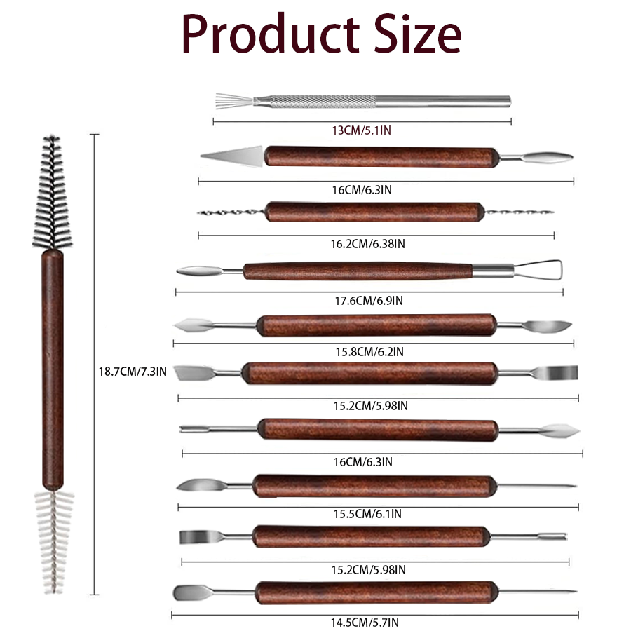 25/40 Stück Keramik- und Tonfo – Chisel Set Wood Bewertung und Preis