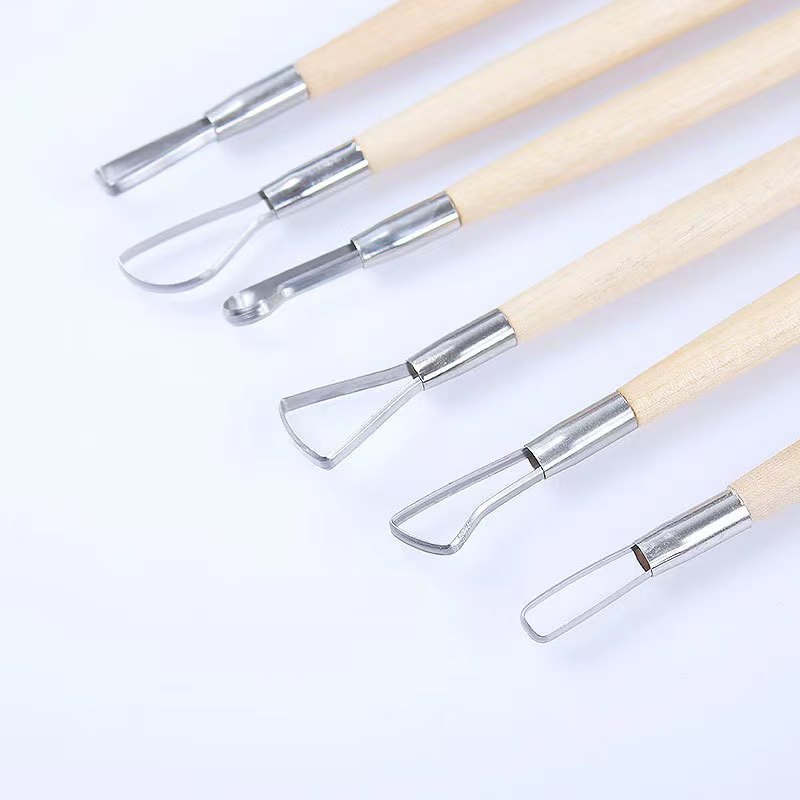 6PCS holzgriff wachs keramik t – Chisel Set Wood Bewertung und Preis