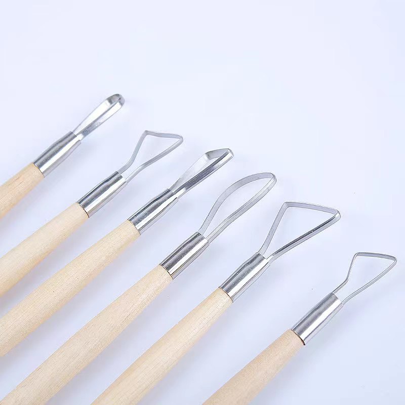 6PCS holzgriff wachs keramik t – Chisel Set Wood Bewertung und Preis